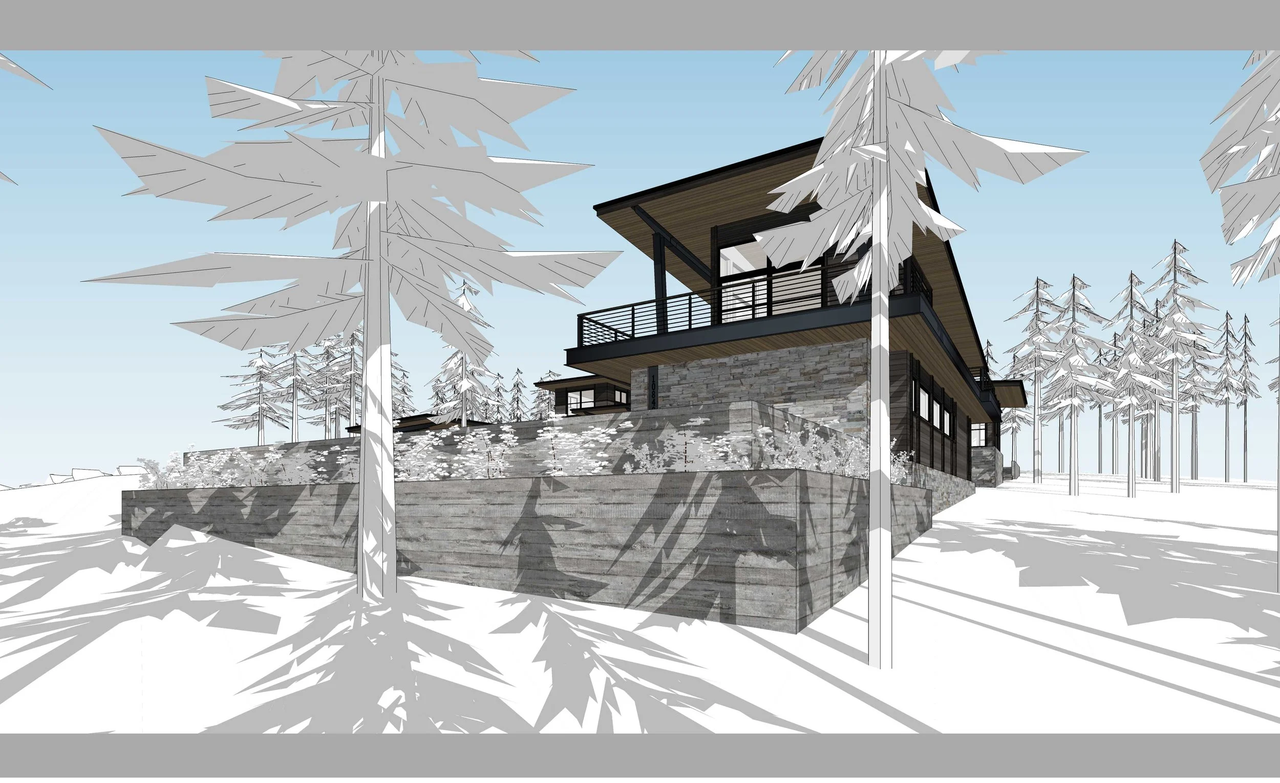 Interiors: Walton Architecture + Engineering Square Footage: 6,668 sf bedrooms: 5 bathrooms: 5.5