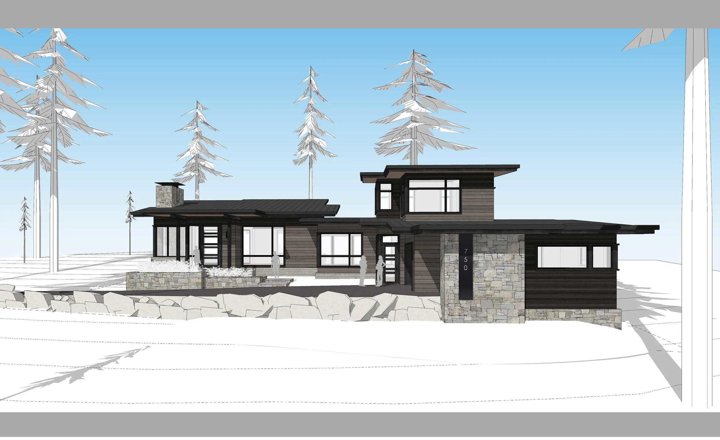 Contractor: Morrison Customs Interiors: Walton Architecture + Engineering Square Footage: 3,875 sf bedrooms: 4 bathrooms: 3.5
