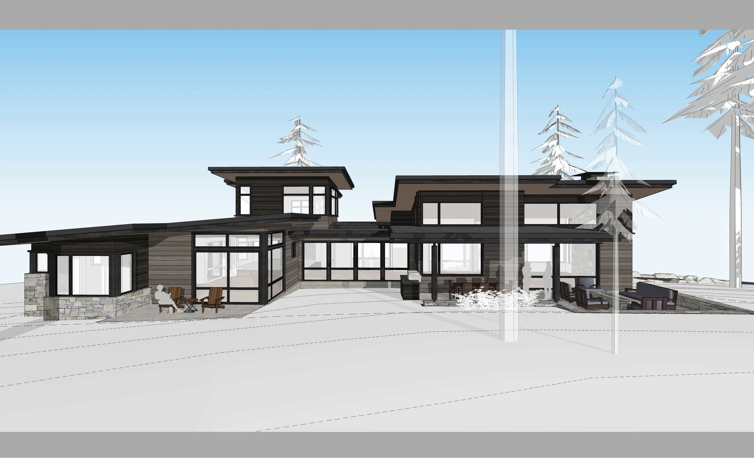 Contractor: Morrison Customs Interiors: Walton Architecture + Engineering Square Footage: 3,875 sf bedrooms: 4 bathrooms: 3.5