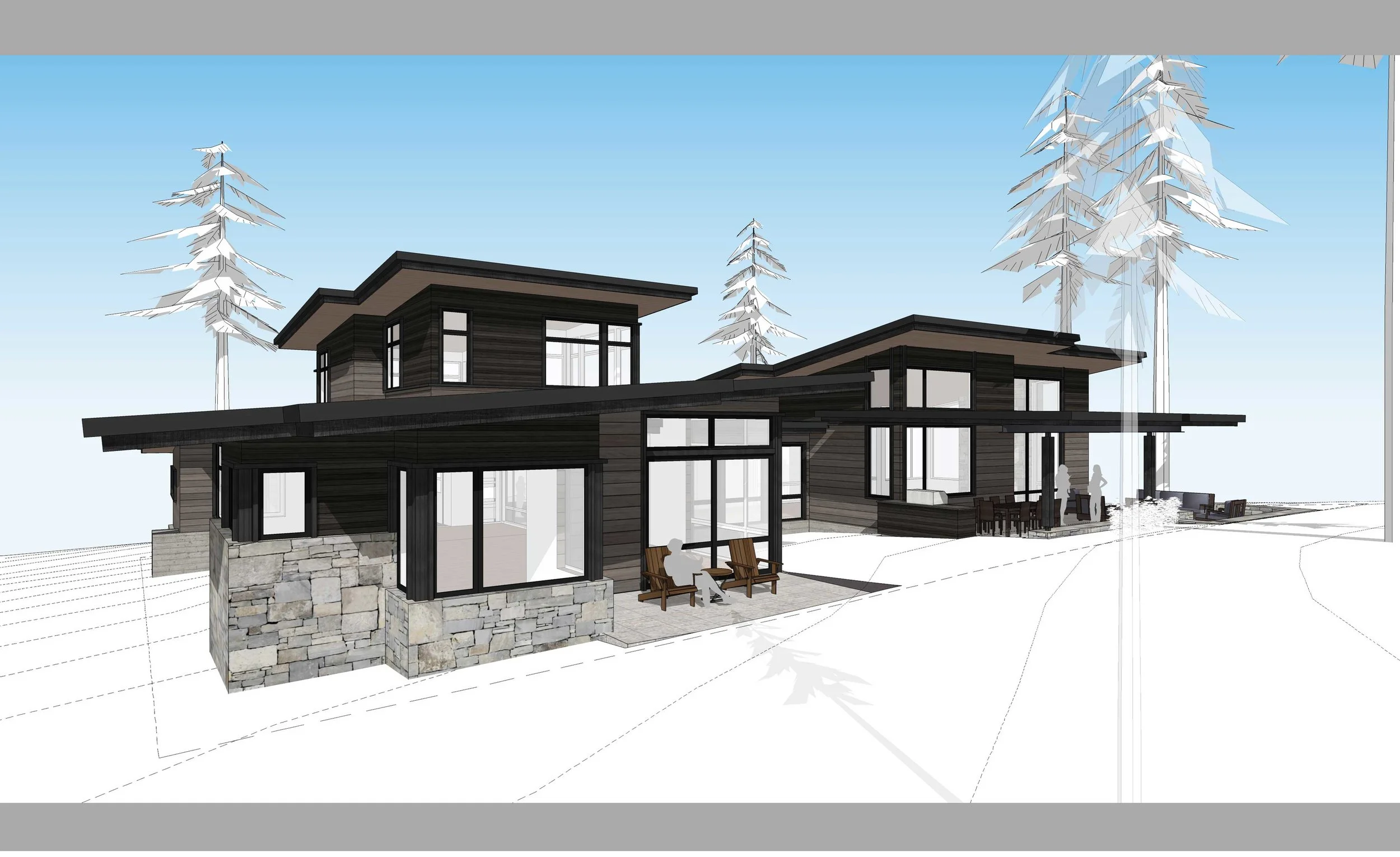 Contractor: Morrison Customs Interiors: Walton Architecture + Engineering Square Footage: 3,875 sf bedrooms: 4 bathrooms: 3.5
