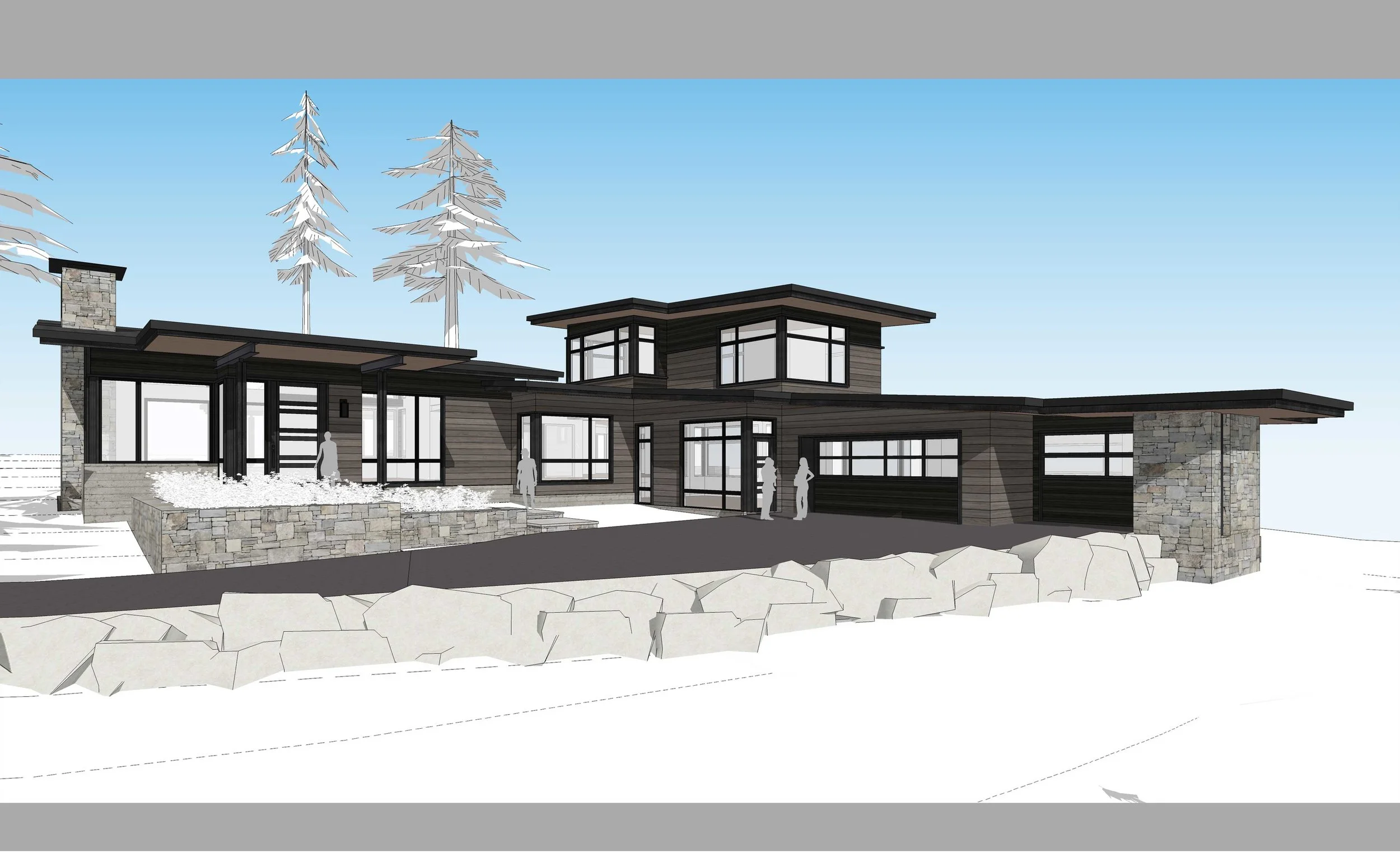 Contractor: Morrison Customs Interiors: Walton Architecture + Engineering Square Footage: 3,875 sf bedrooms: 4 bathrooms: 3.5