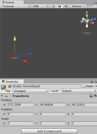 Making empty gameobject visible only in editor