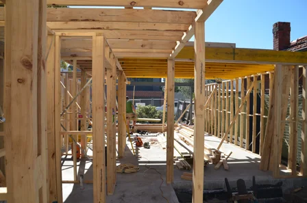 &nbsp; &nbsp; &nbsp; &nbsp; &nbsp; &nbsp; &nbsp; &nbsp; &nbsp; &nbsp; &nbsp; &nbsp; &nbsp; &nbsp; &nbsp; Coleman Architects: Liardet Street Update- Framing going up