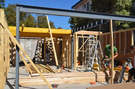 &nbsp; &nbsp; &nbsp; &nbsp; &nbsp; &nbsp; &nbsp; &nbsp; &nbsp; &nbsp; &nbsp; &nbsp; &nbsp; &nbsp; &nbsp; &nbsp;Coleman Architects: Liardet Street Update- Framing going up