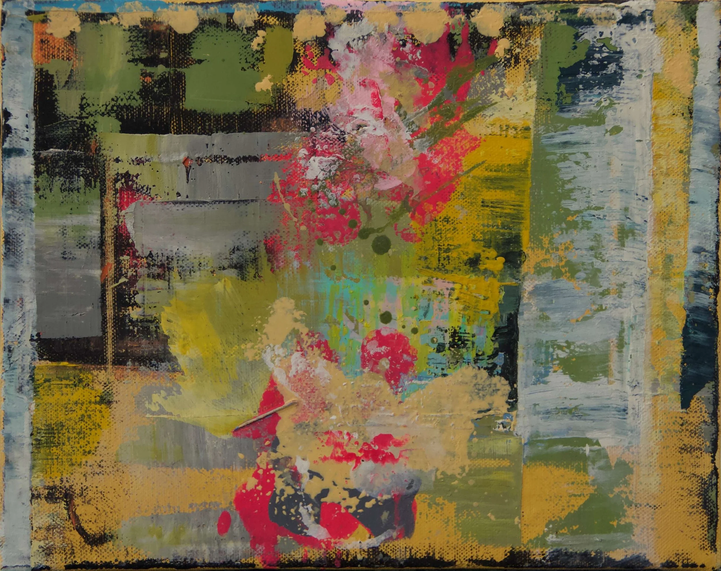 FTT 33 (Forest Garden), 2025. Oil on linen, 10x8 in.