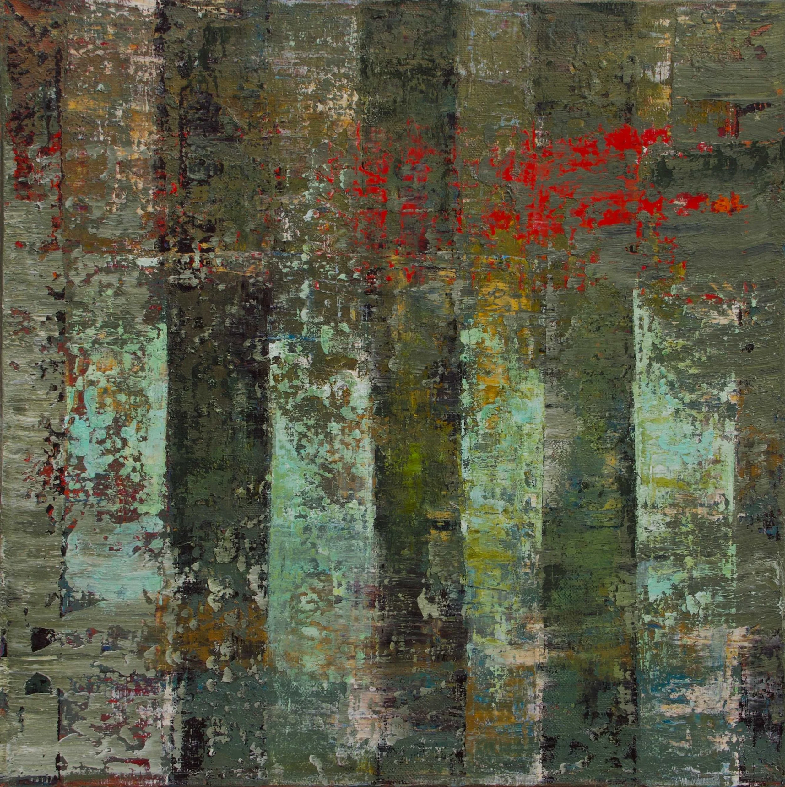BRENT GODFREY, FTT 1. OIL ON CANVAS, sold, private collection