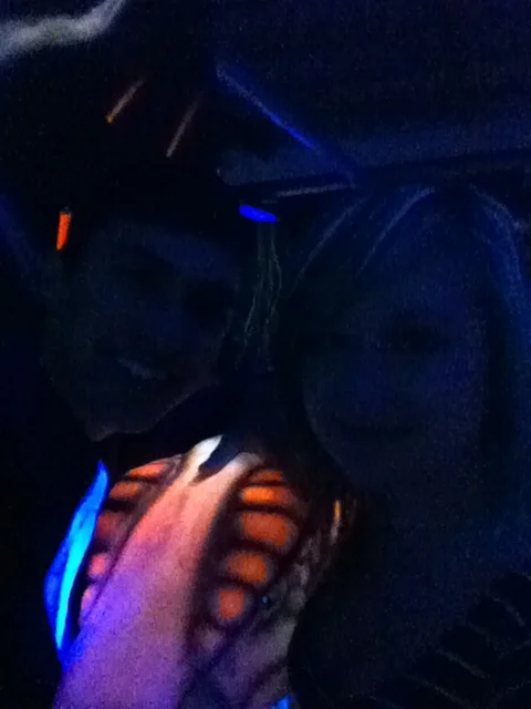 Glow mini golf (with dinosaurs!)