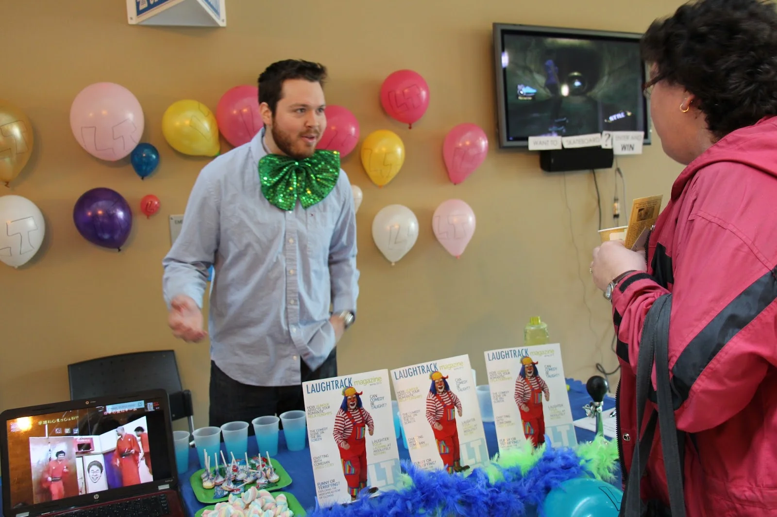 LaughTrack magazine, about the psychology of humour (my group)