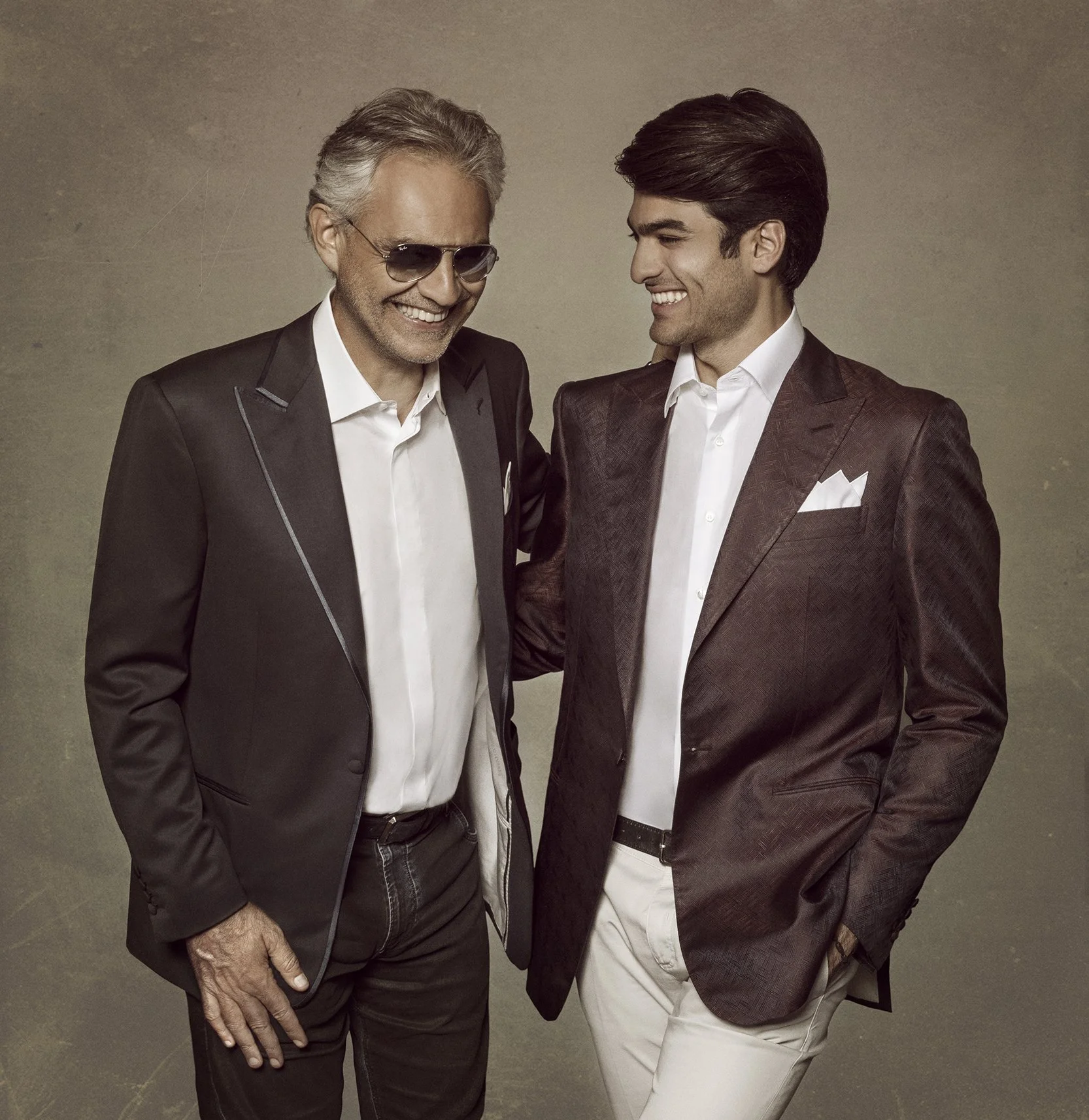Andrea and Matteo Bocelli
