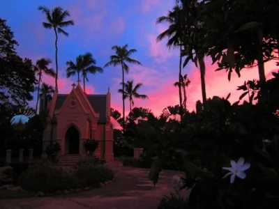 The stately tomb of King William Charles Lunalilo