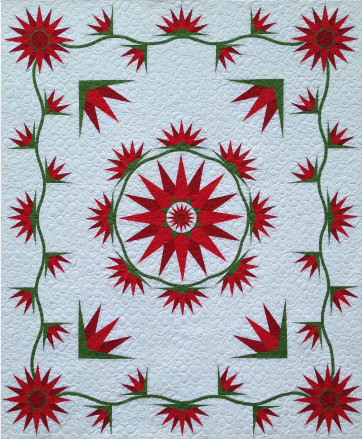 Vintage Series "Flower and Vine" 74"x88"
