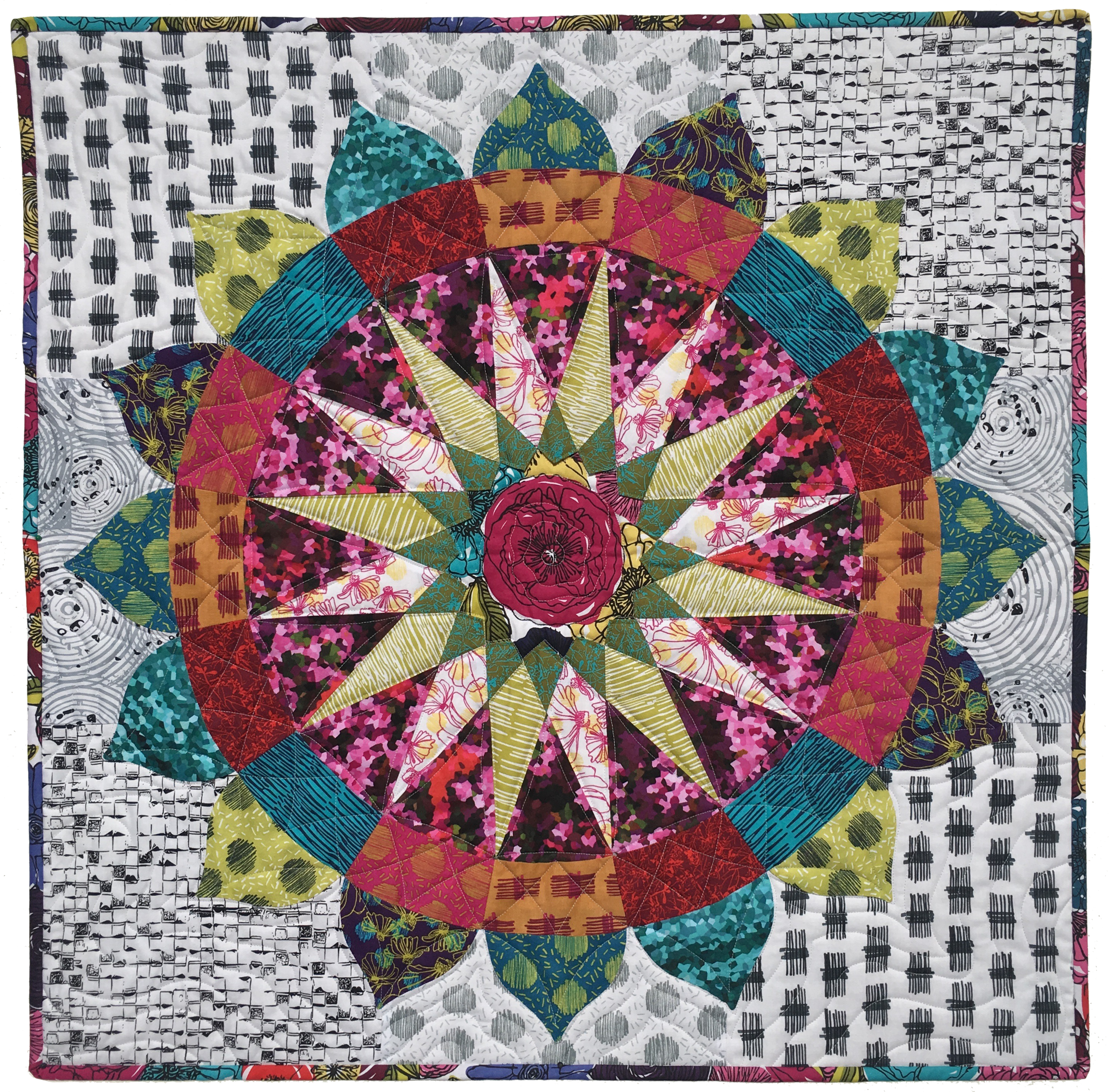 Homeward Bloom 30"x30"