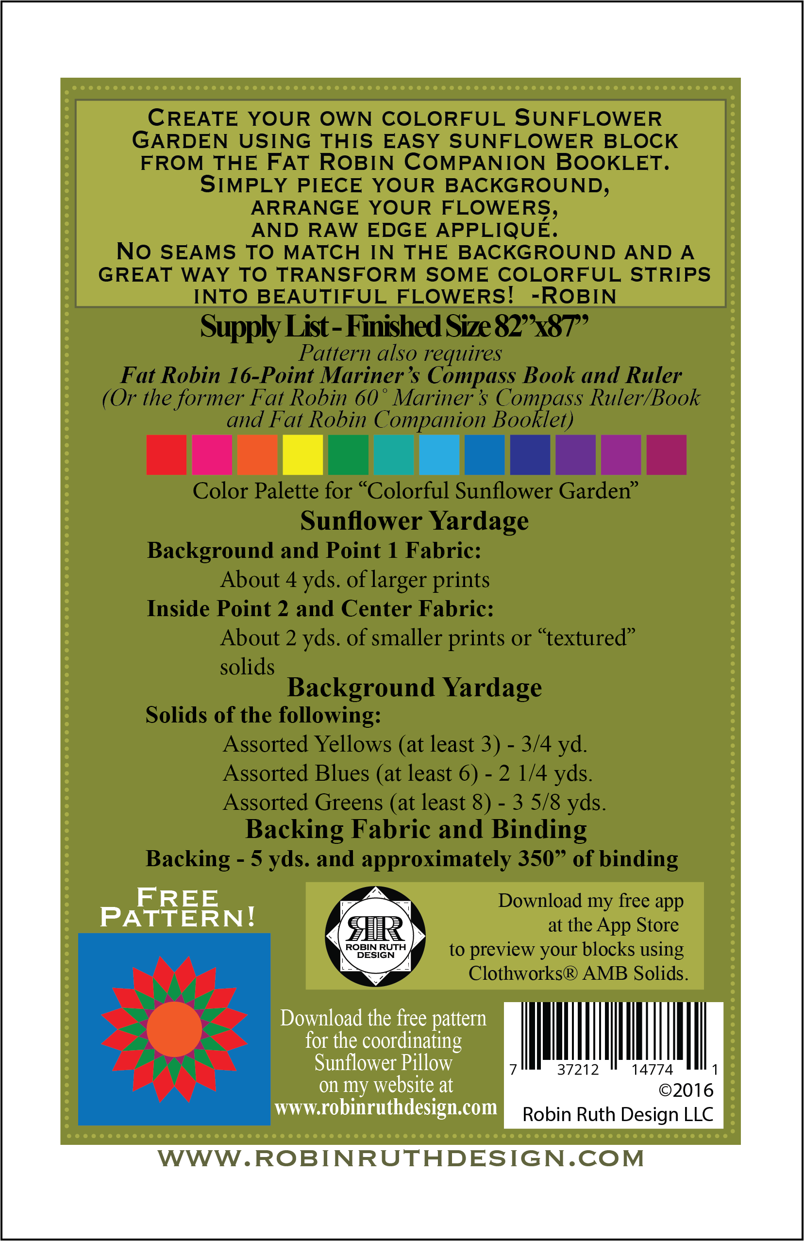 Colorful Sunflower Garden Back Cover.png
