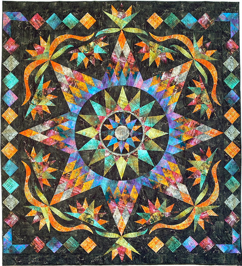 Tarnished Star Quilt Pattern — Robin Ruth Design