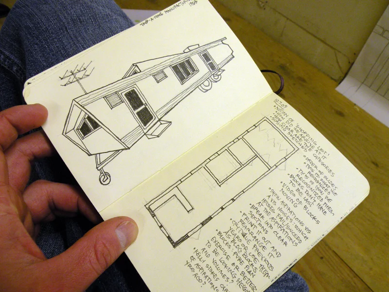 Trailer sketch from my 20K days, circa 2009.