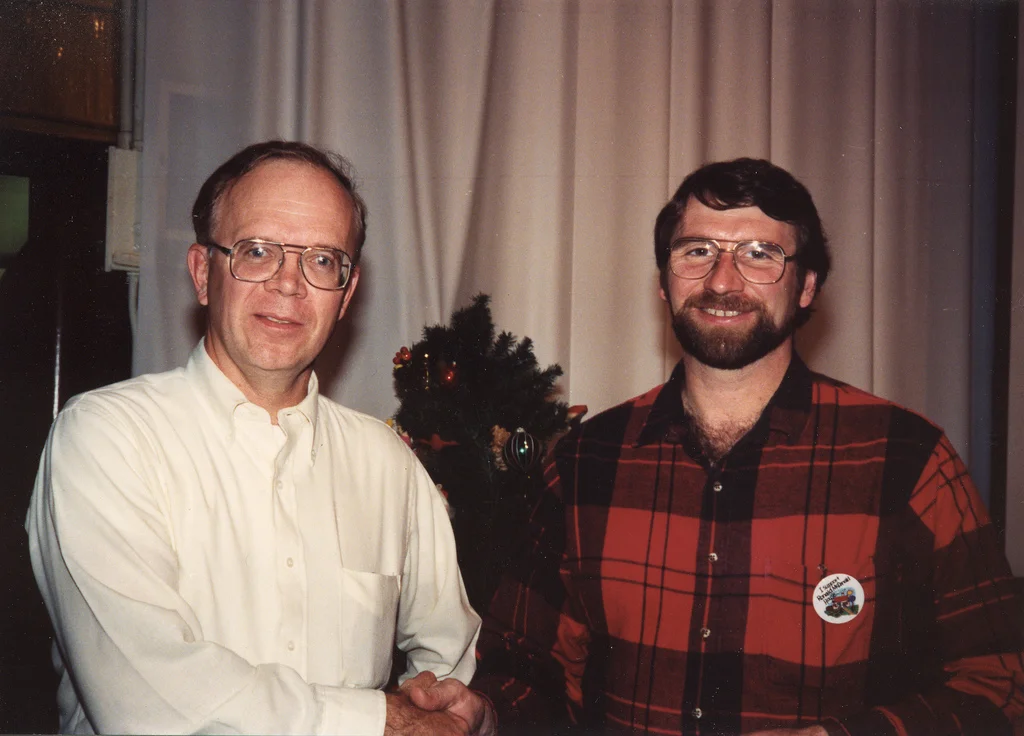 Old-school Norm Abrams (on right), via Flickr member eiandy.