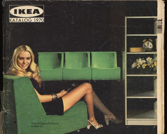 Vintage IKEA catalog, via Nordiska Style. 