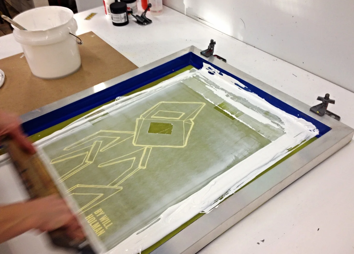 Pulling the first layer. Only 349 pulls left.