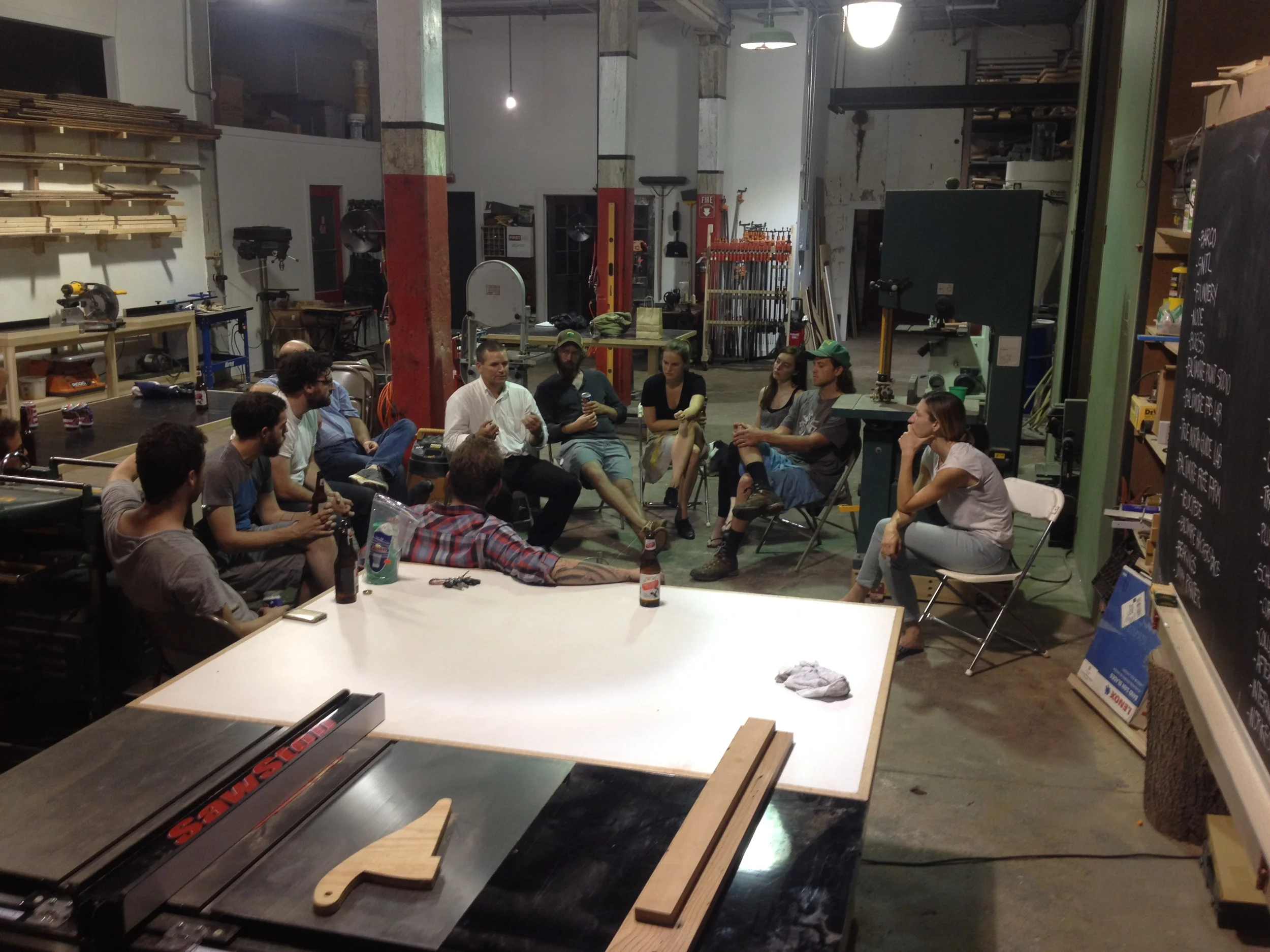The first meeting of the IAC, August, 2014. 