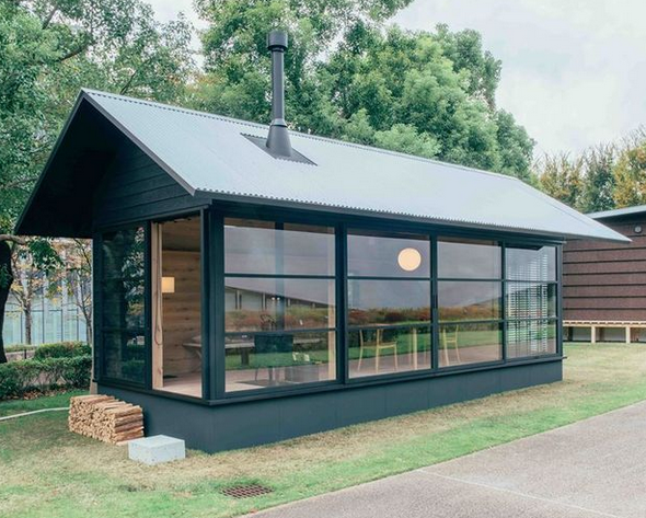 Muji Hut by Naoto Fukasawa, via Dwell. 