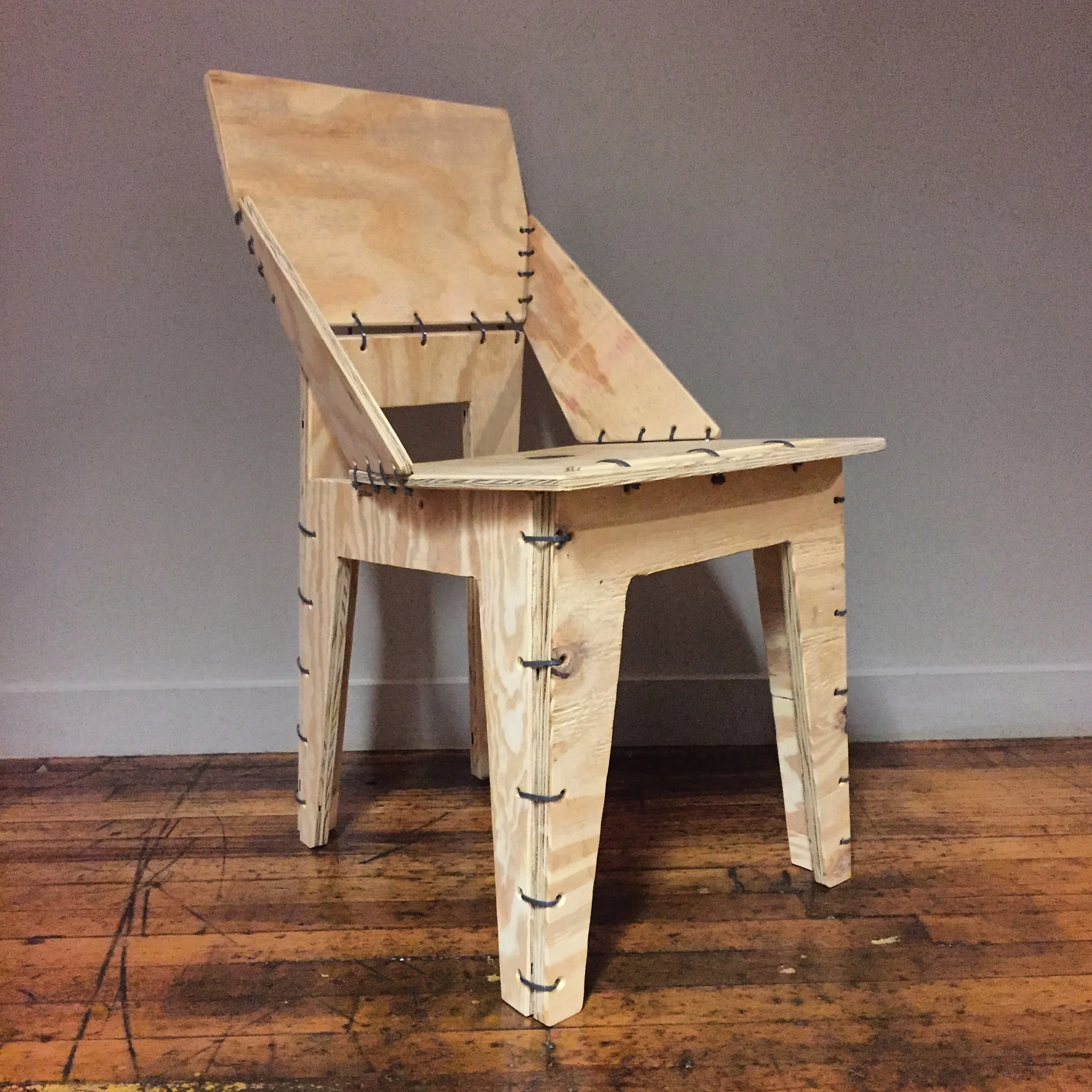 Zip Tie Side Chair Prototypes