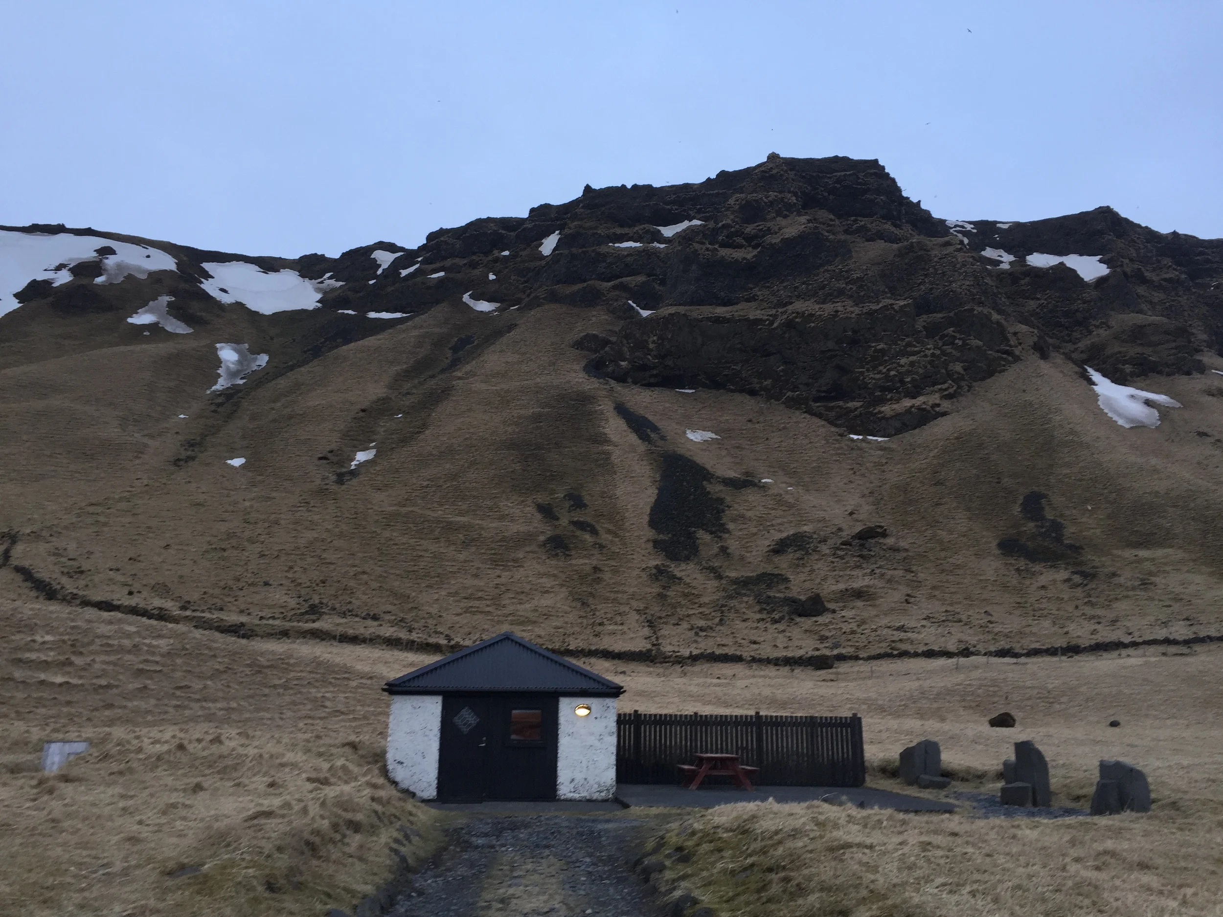 Our cottage in Vik. 