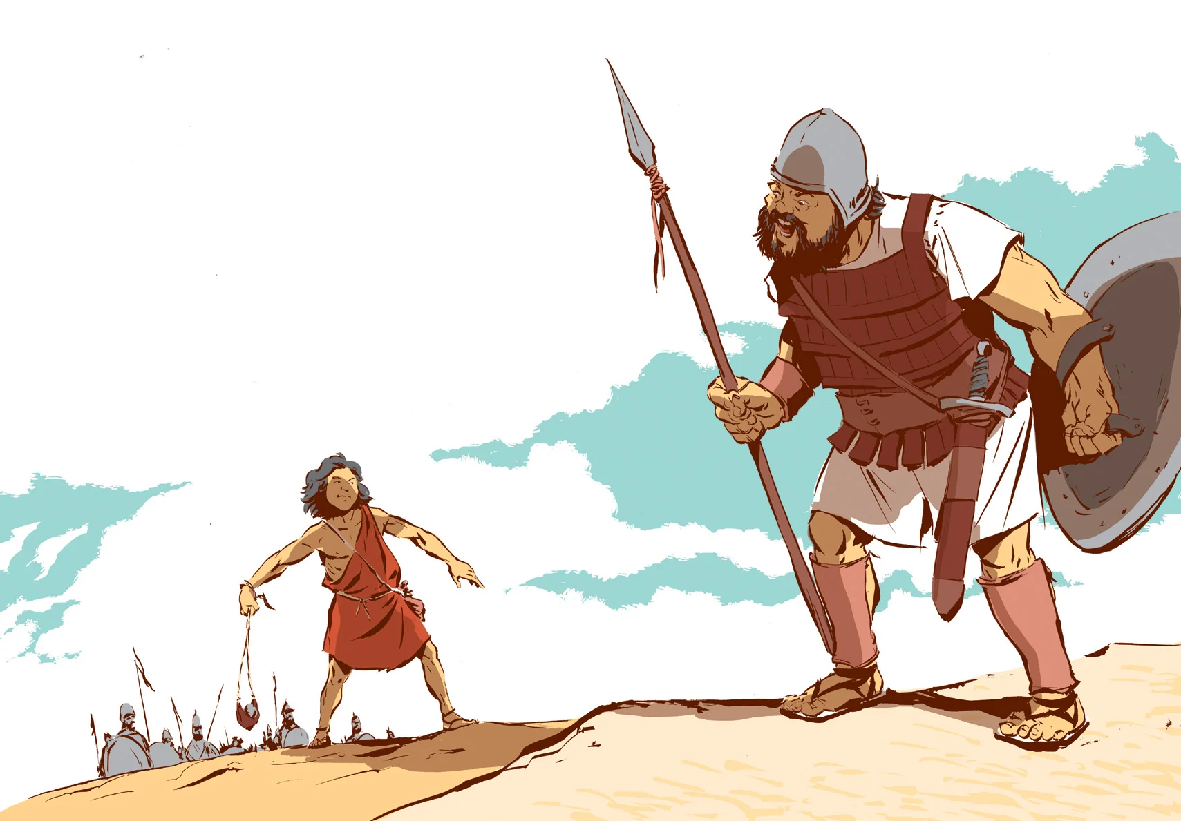 David and Goliath