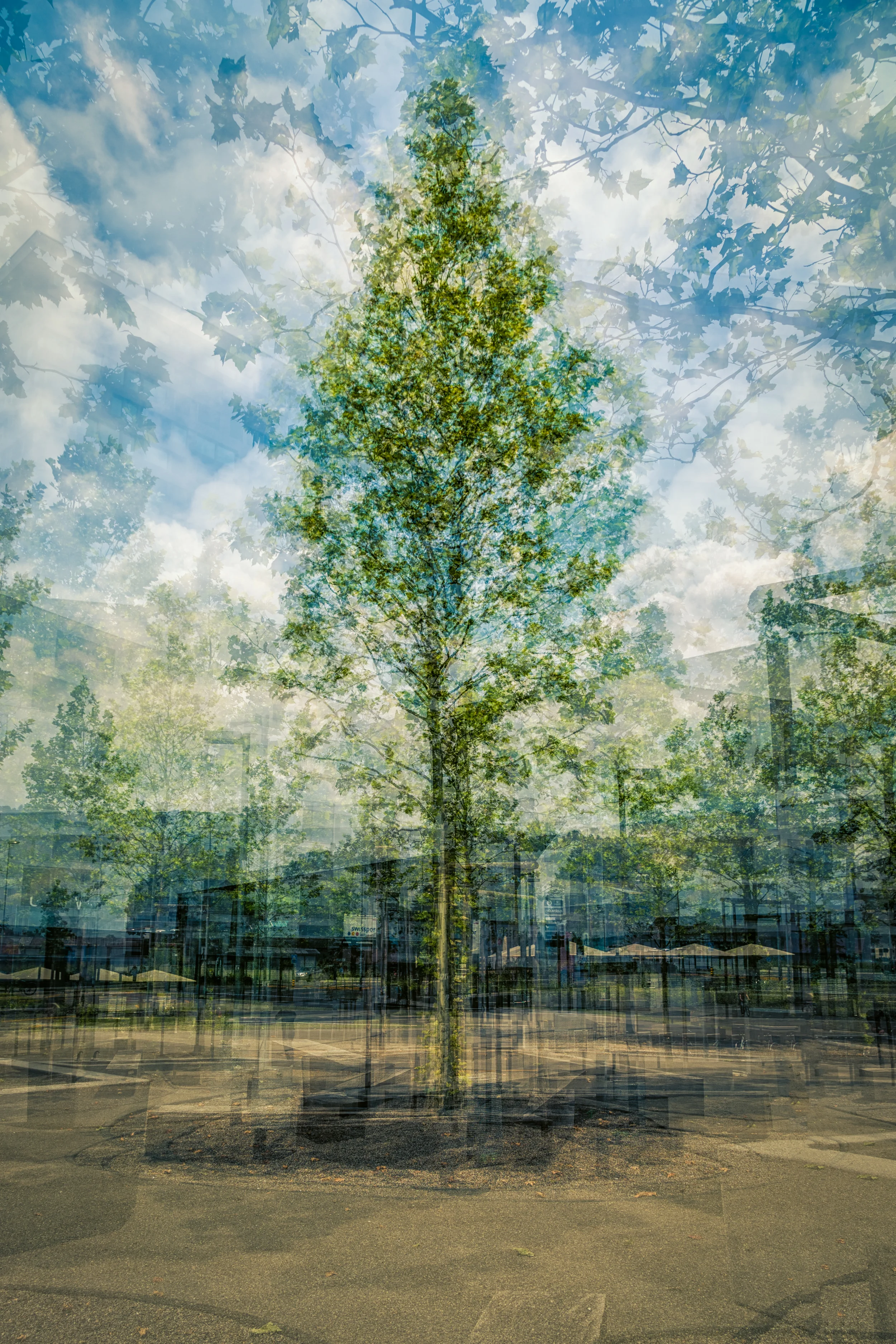 8 Exposure image in Average Mode