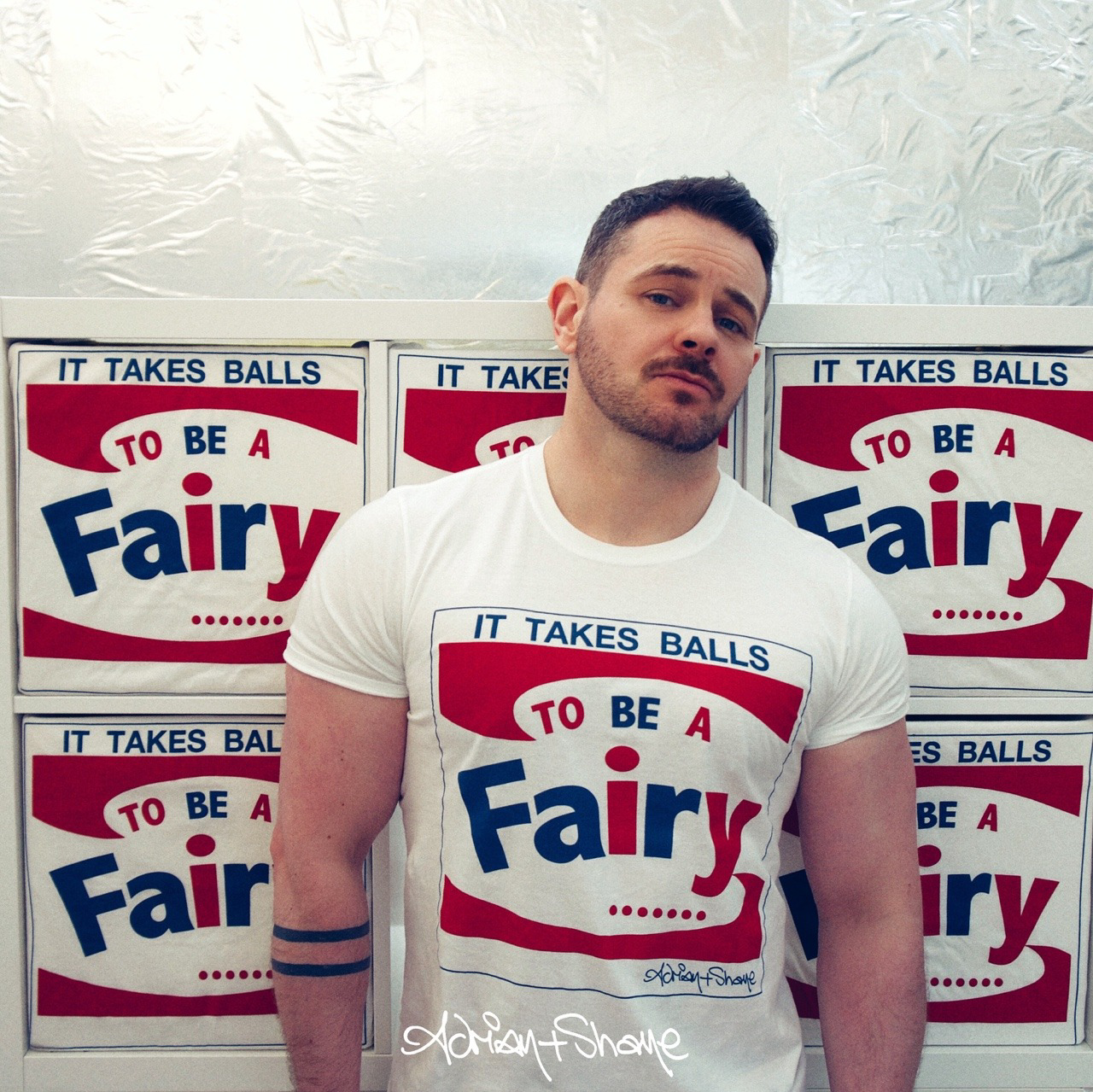 Adrian+Shane It Takes Balls To Be A Fairy Tshirt.PNG