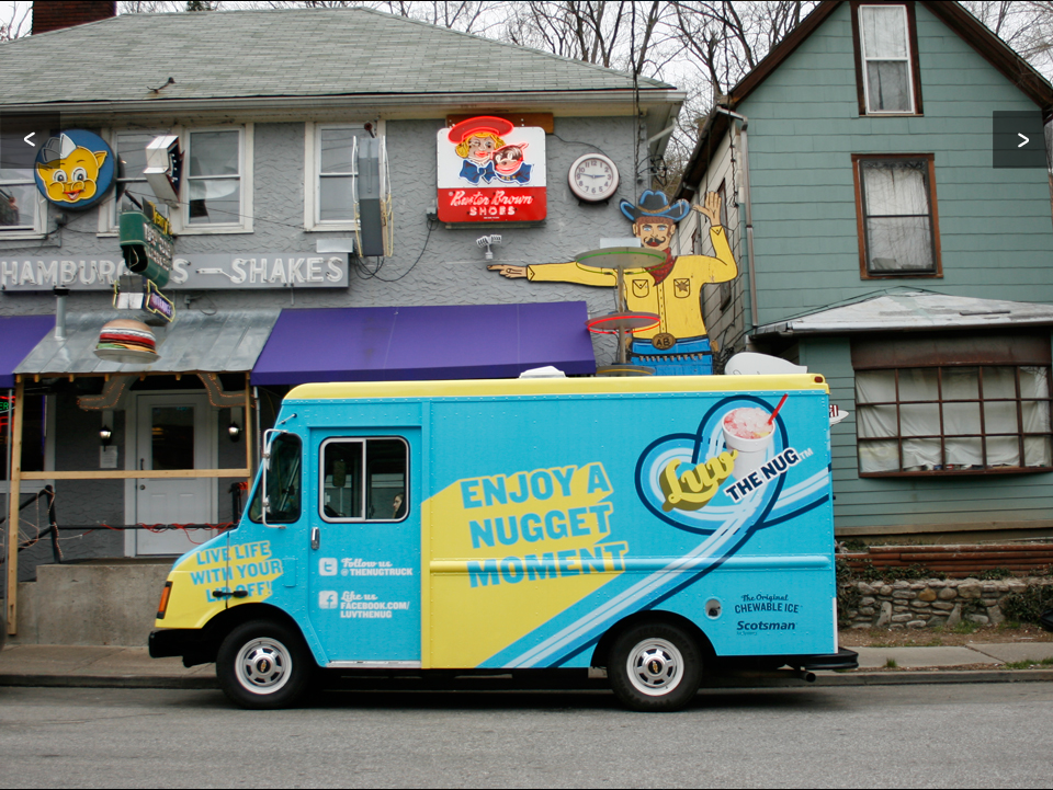 Luv the Nug Mobile Food Truck - Design + Art Direction