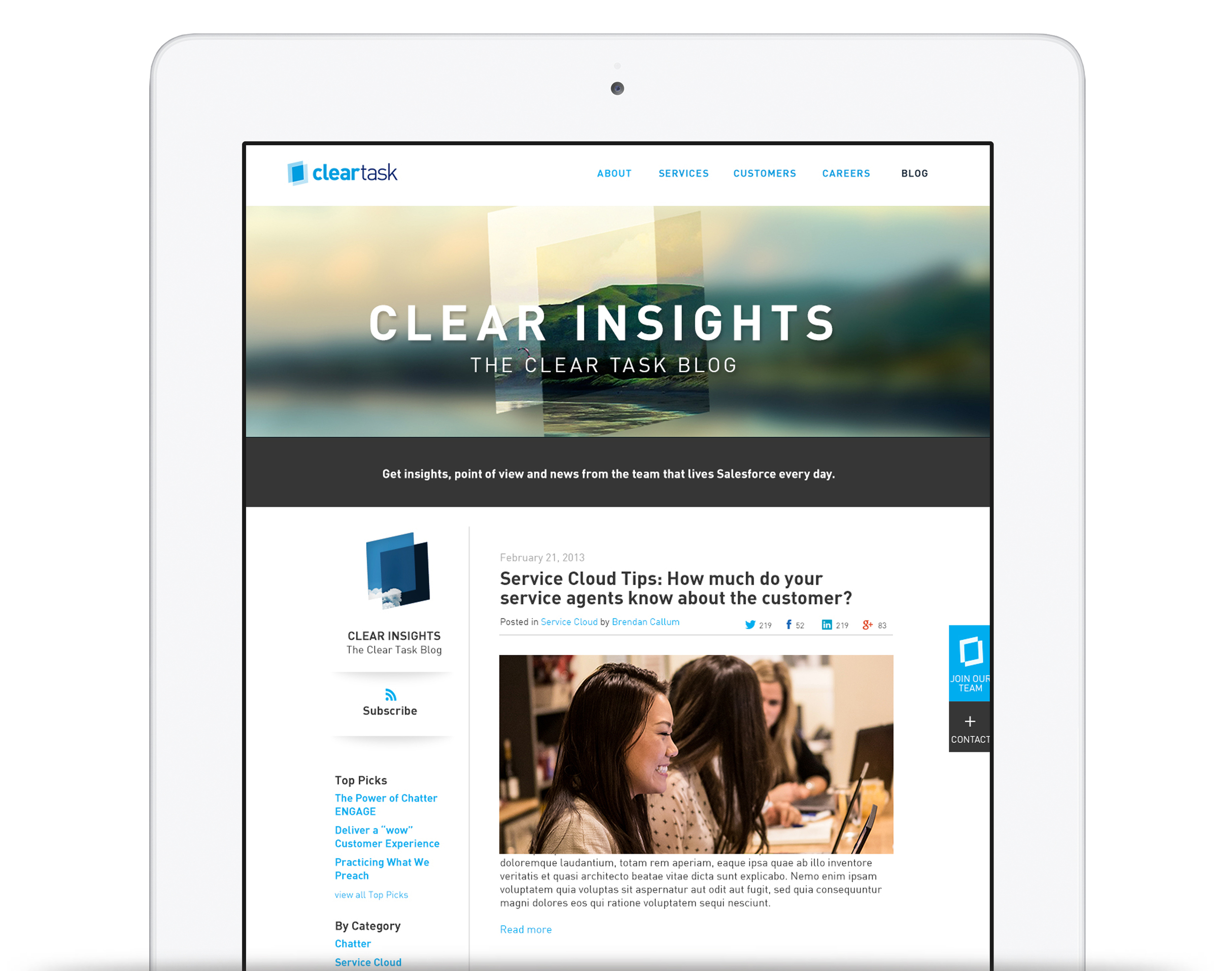 Clear Insights - The Clear Task Blog