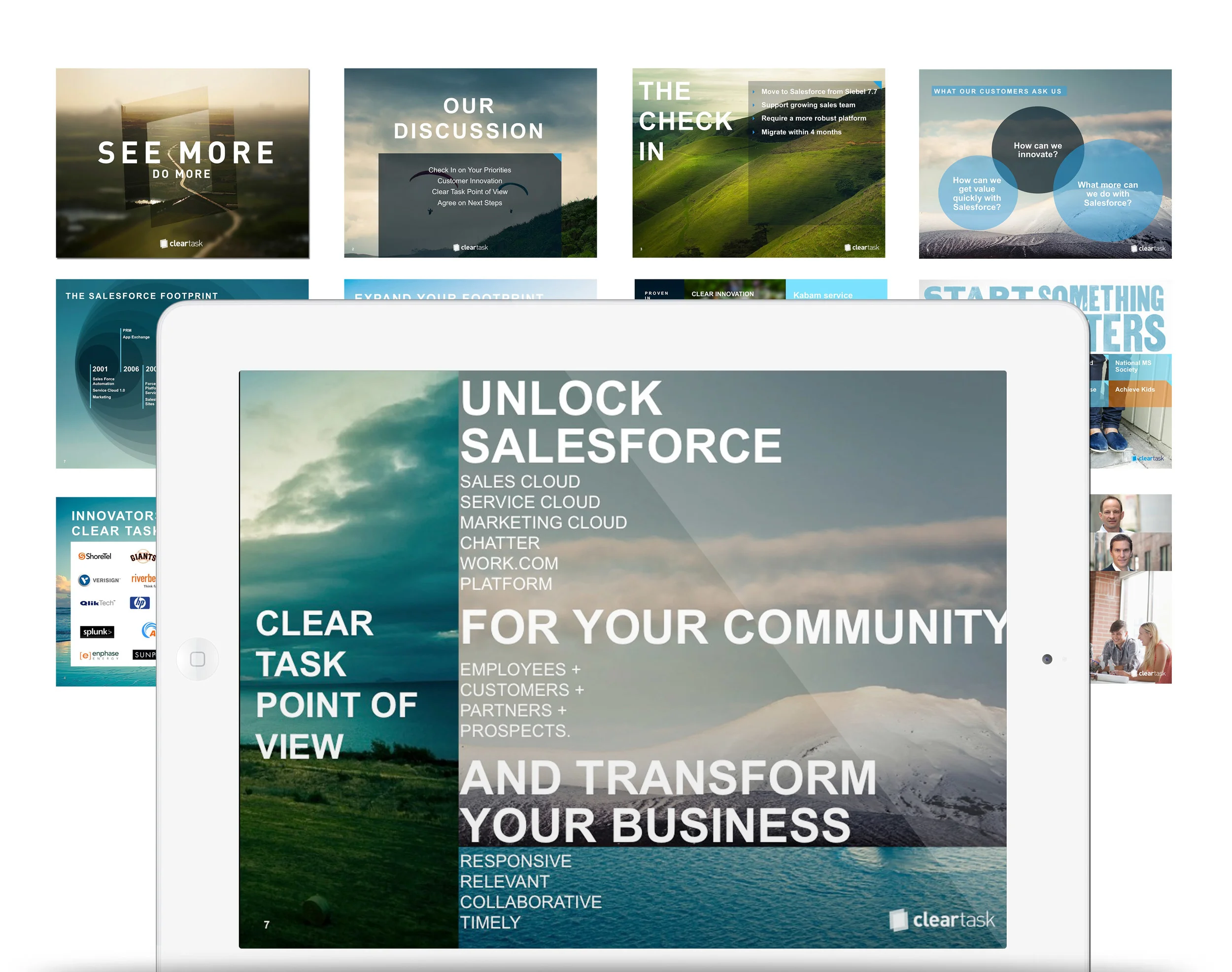 Sales Tools - Art Direction + Design