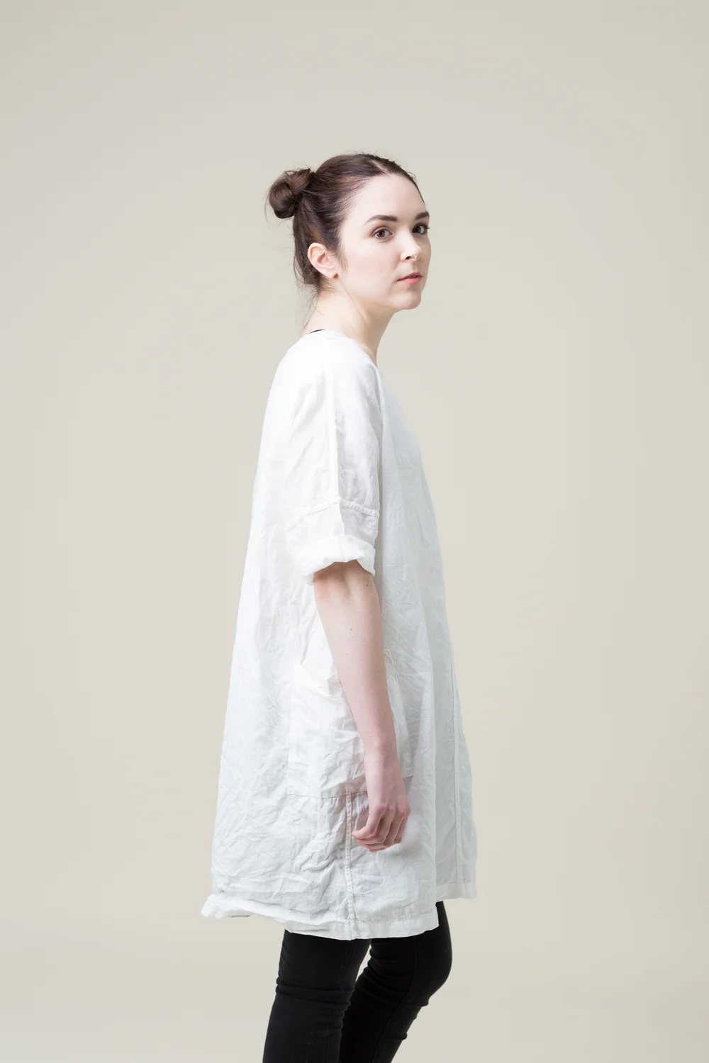 Laundered Linen Smock IDYLLWILDE Laundered Linen Smock IDYLLWILDE