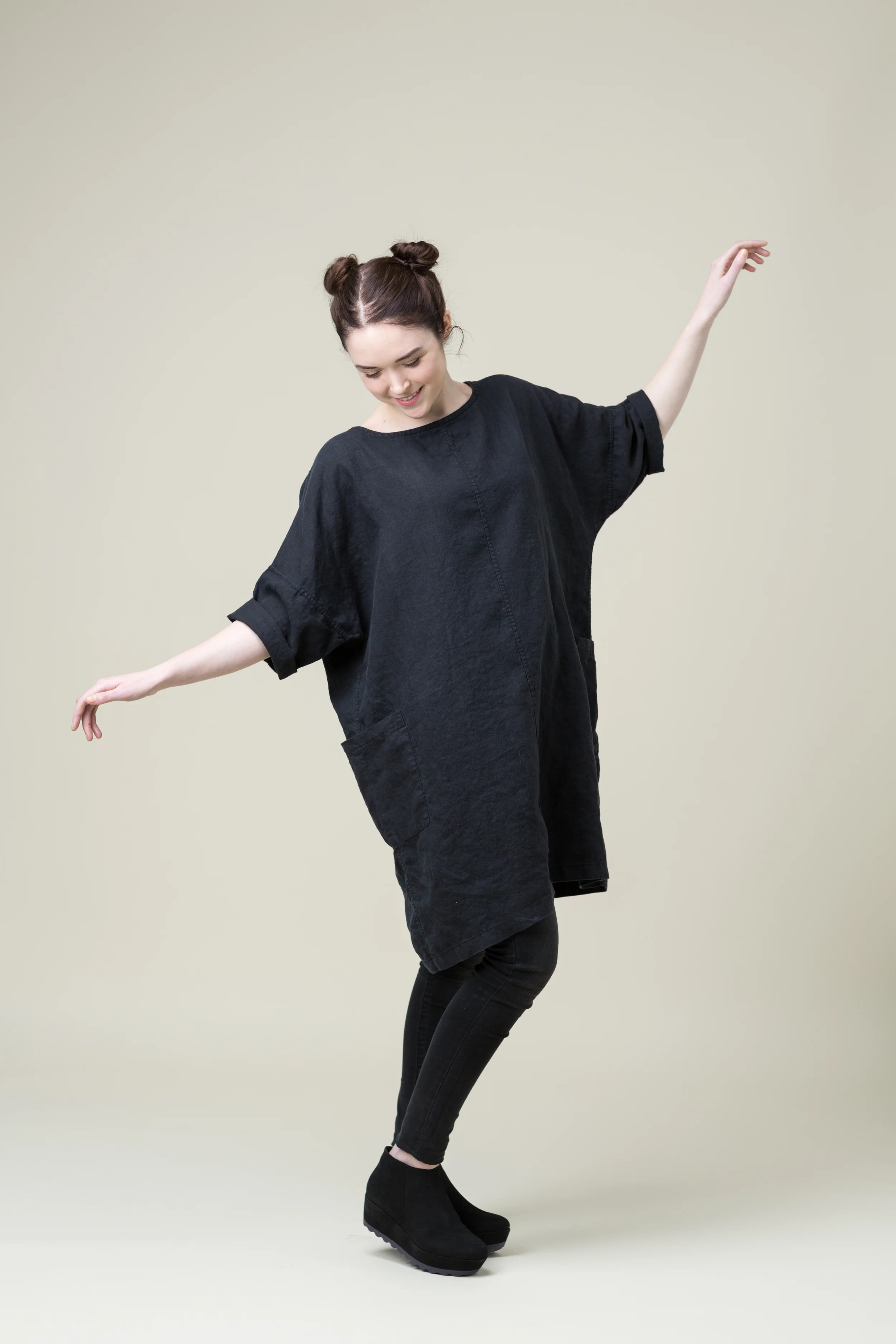 Laundered Linen Smock — IDYLLWILDE