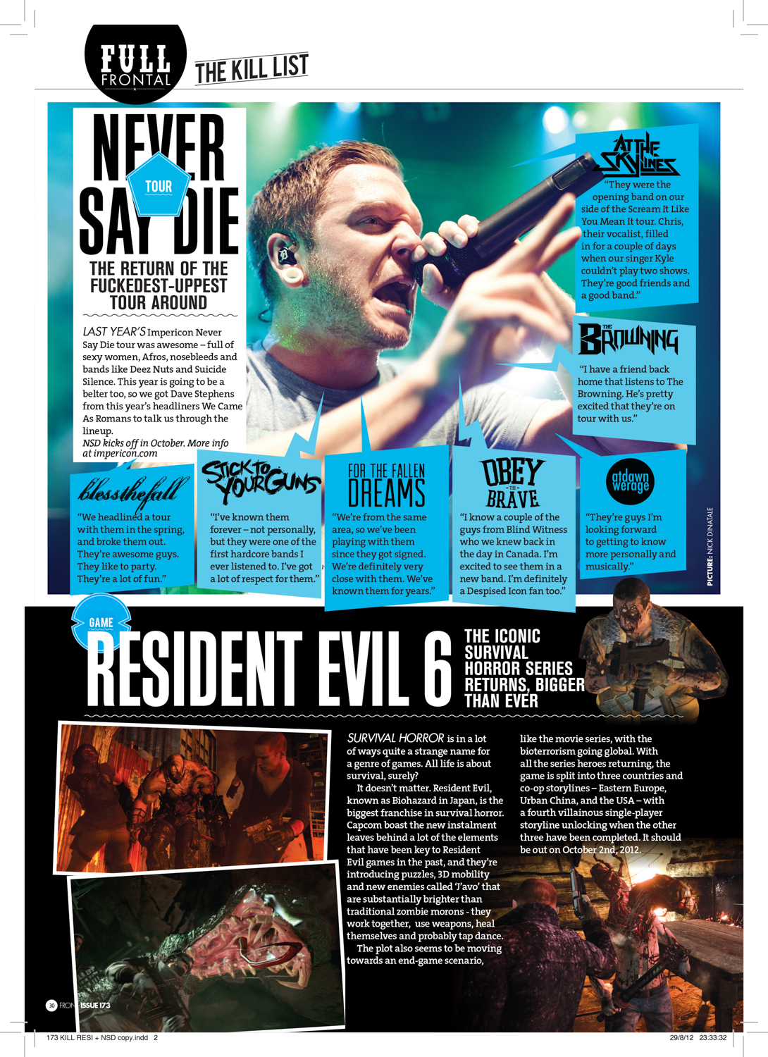  Front Magazine, Issue 173  The Kill List , pg. 30 
