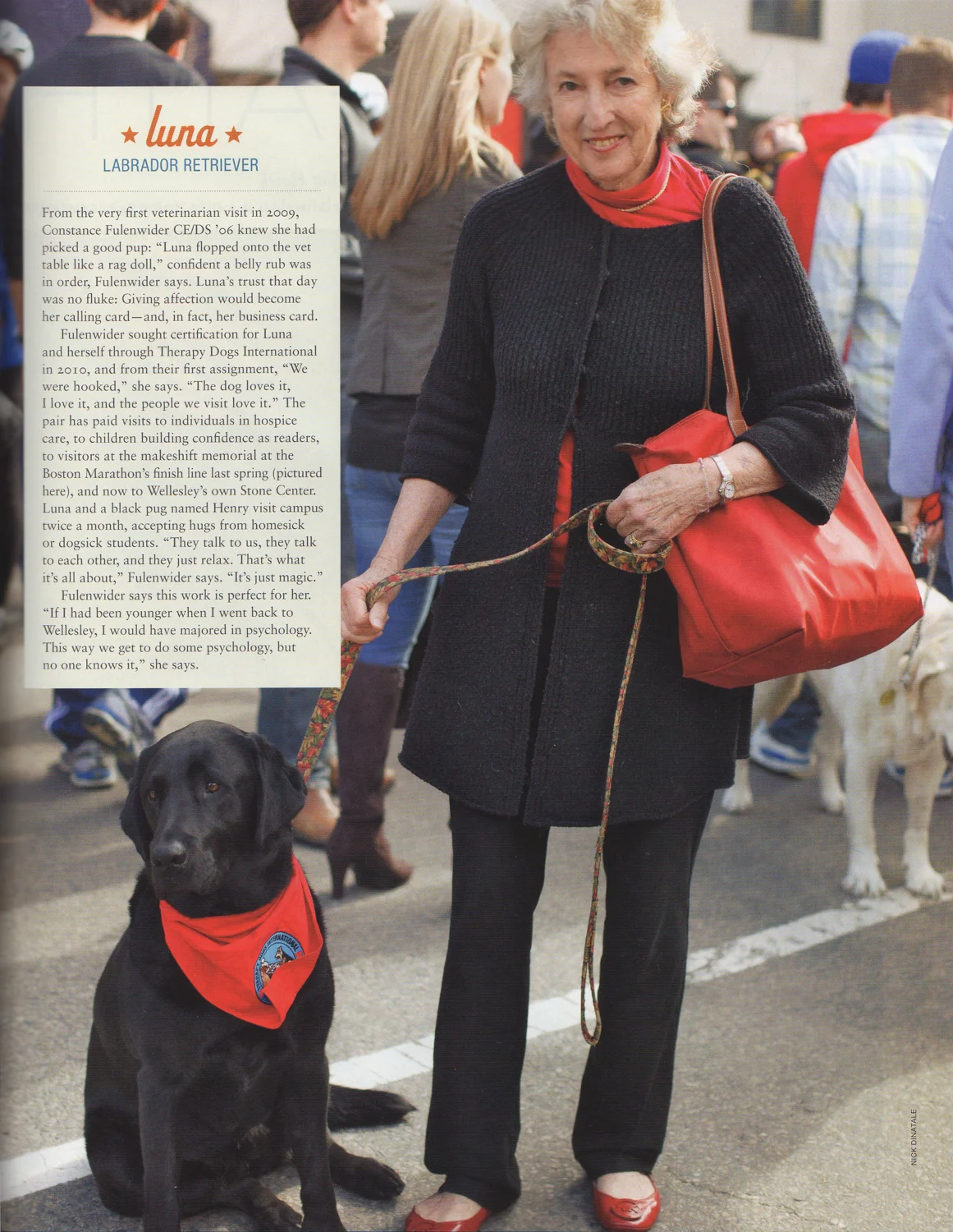 Wellesley Magazine - Fall, 2013 Campus Wags , pg. 29