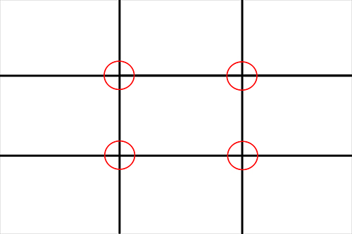 Rule Of Thirds Photography Composition Grid - Rectangle Transparent PNG