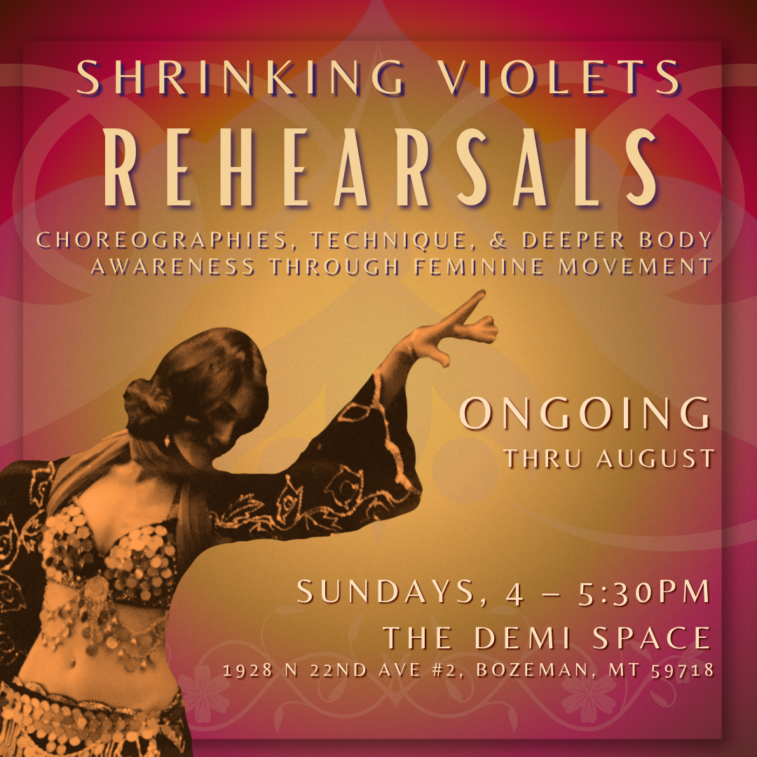 Shrinking Violets Rehearsals