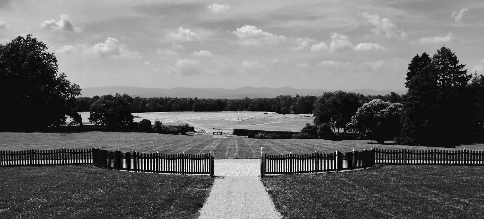 View from front porch