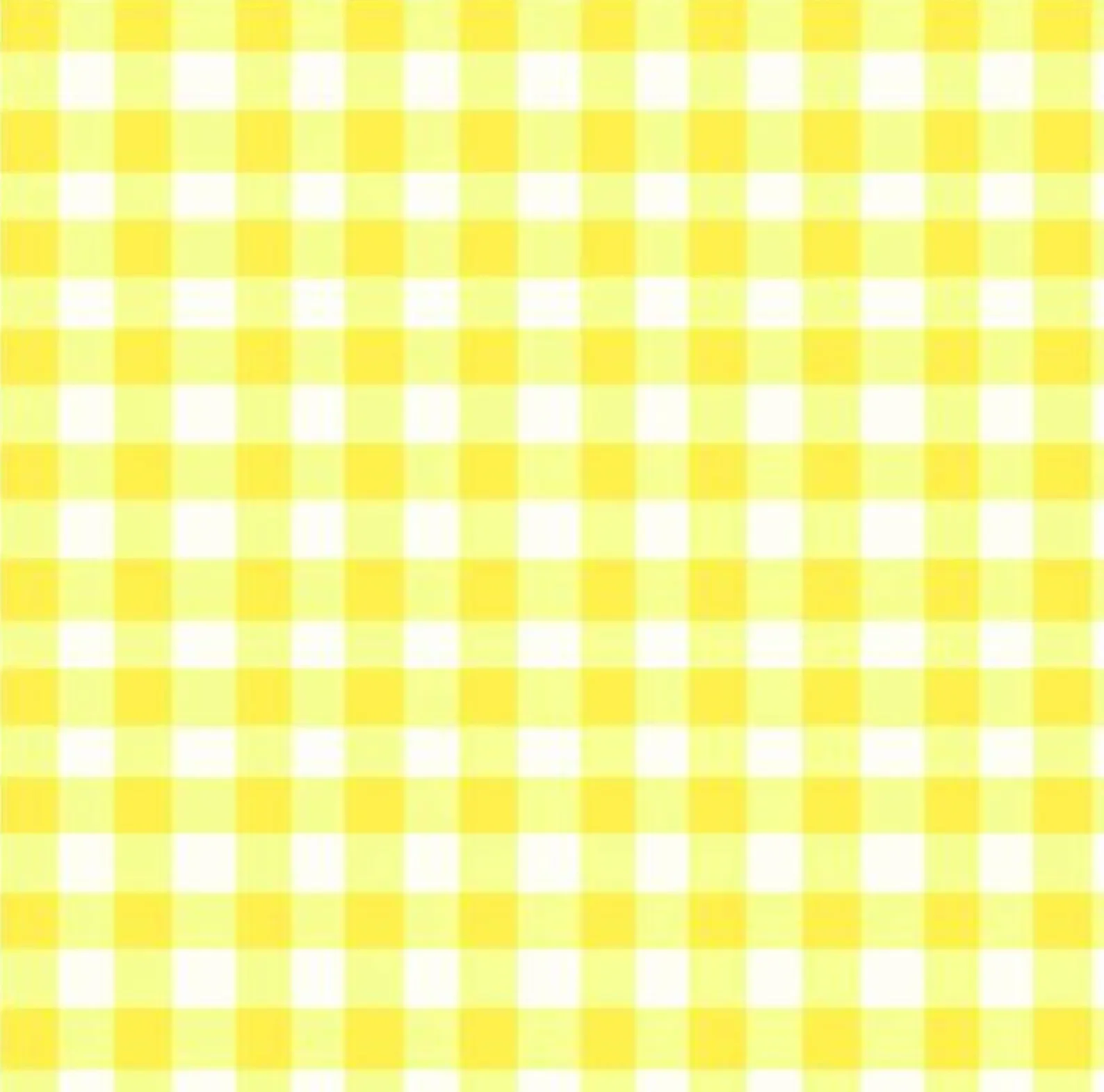 Yellow Gingham on Belgian Linen, by the yard