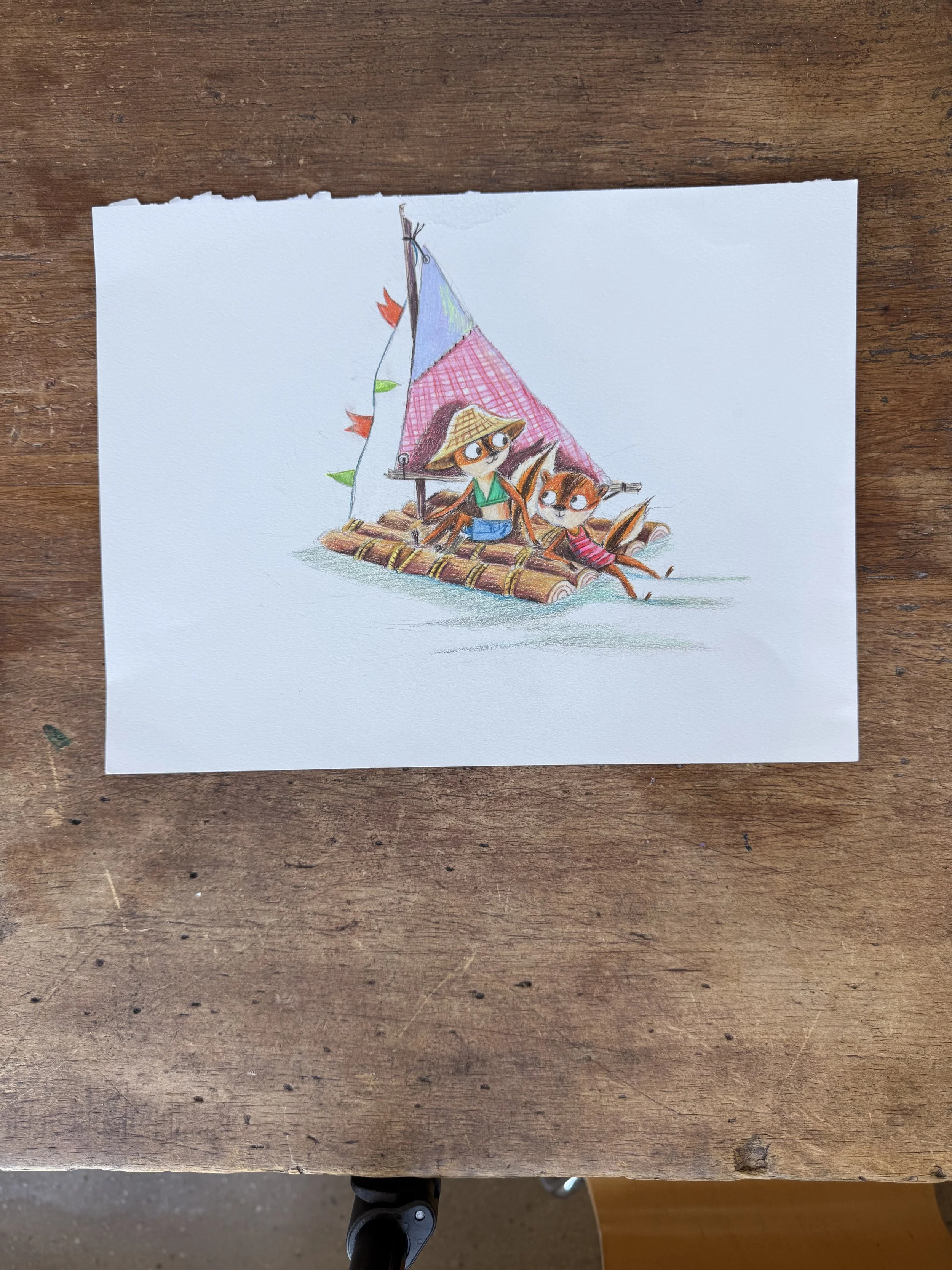 Sailing Chipmunks, Me and Mom