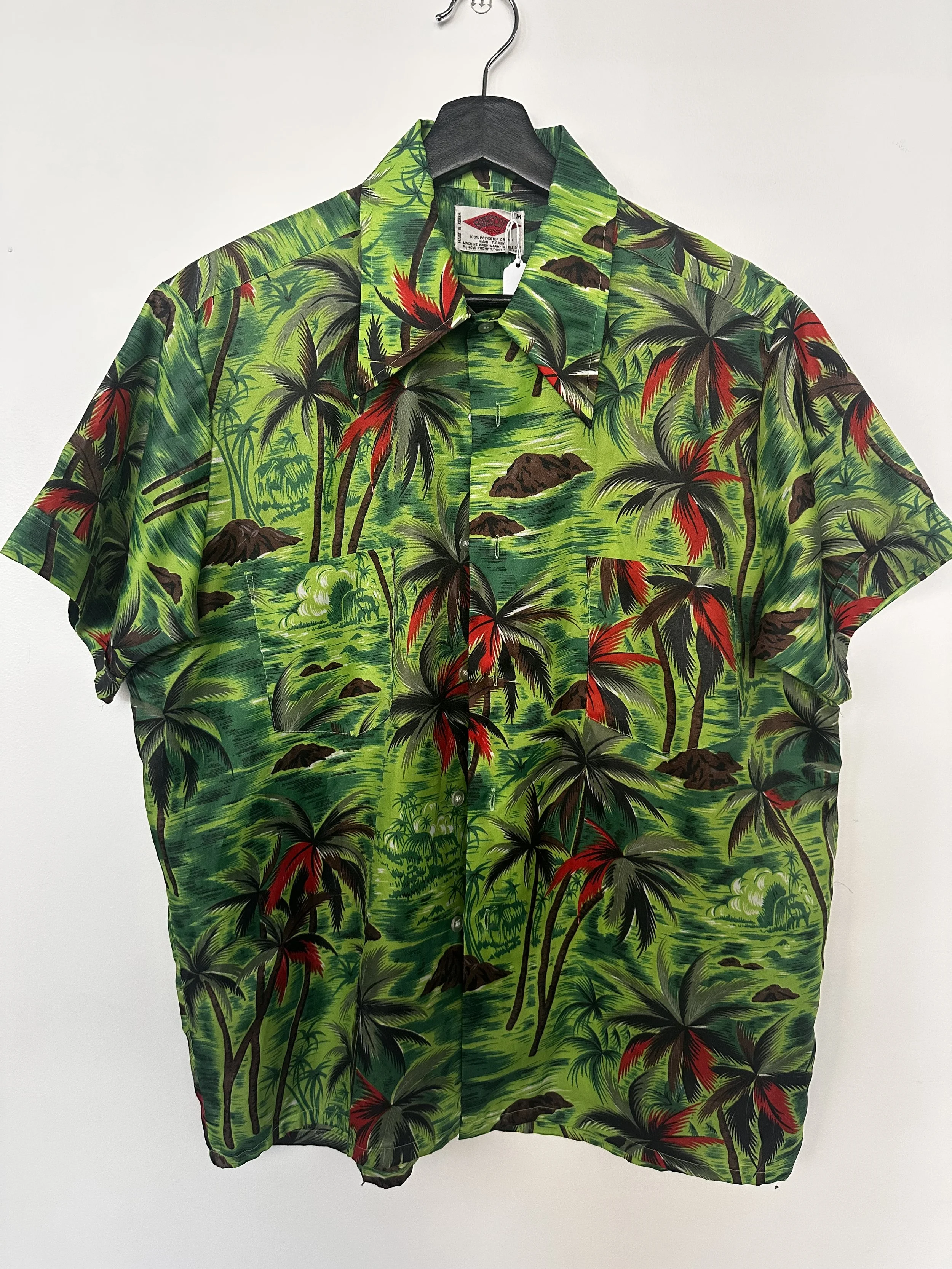 Vintage Bob Scott Short Sleeve Shirt Size Medium