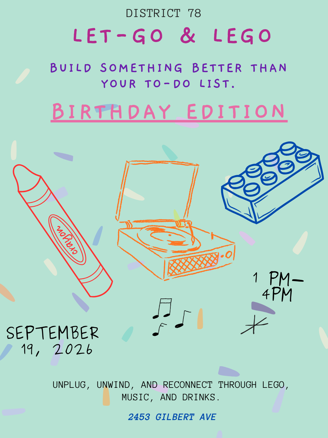 Let-Go and Lego-Birthday Edition