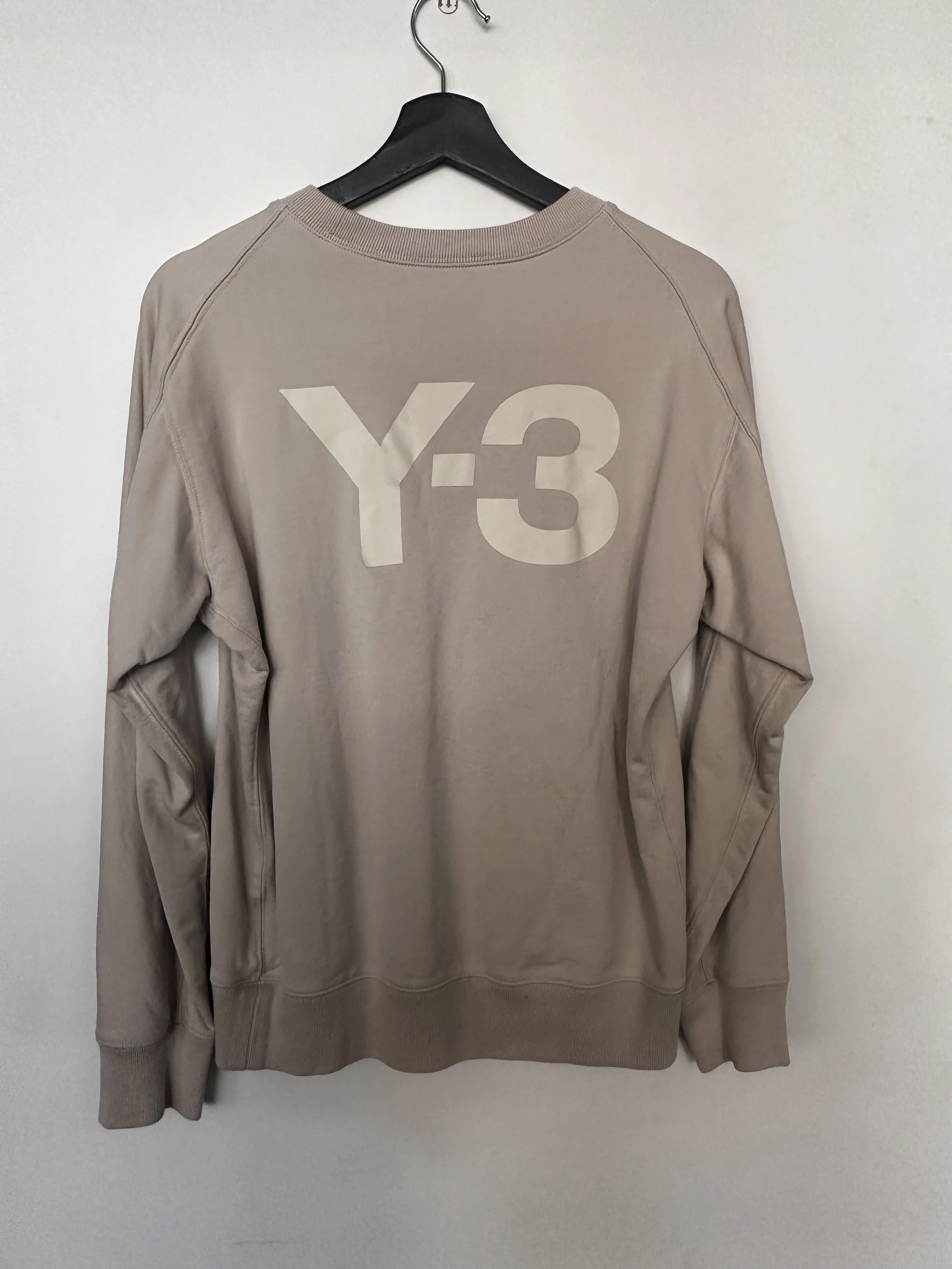 Y-3 Cream Crewneck Size Medium