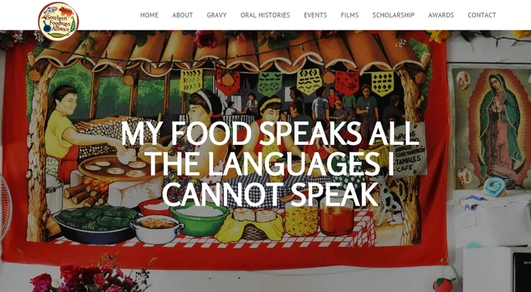 I layout weekly web features for the Southern Foodways Alliance, and in 2015 I produced a special series of oral history pieces. 
