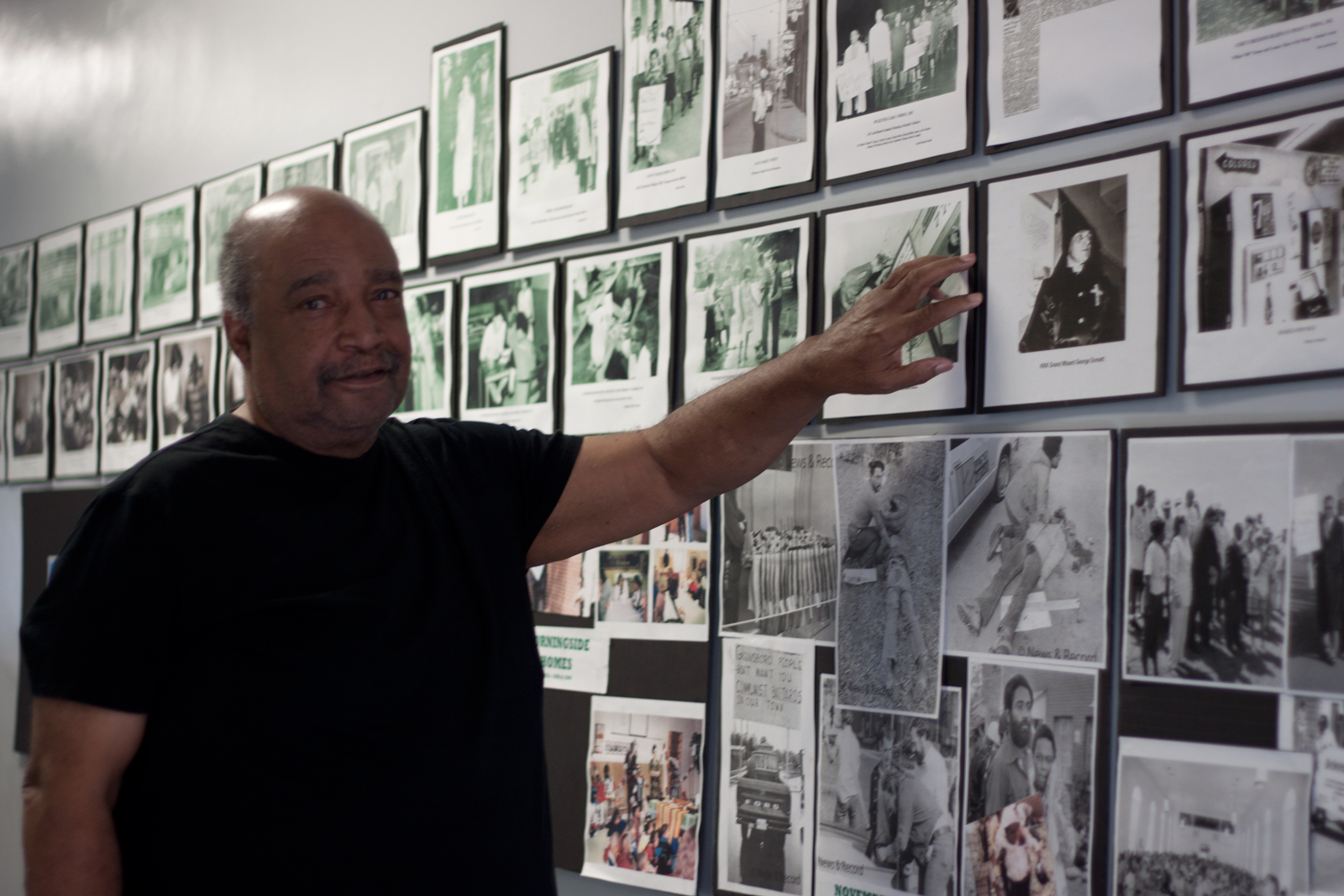 Lewis Brandon, III, community historian at the Beloved Community Center. 