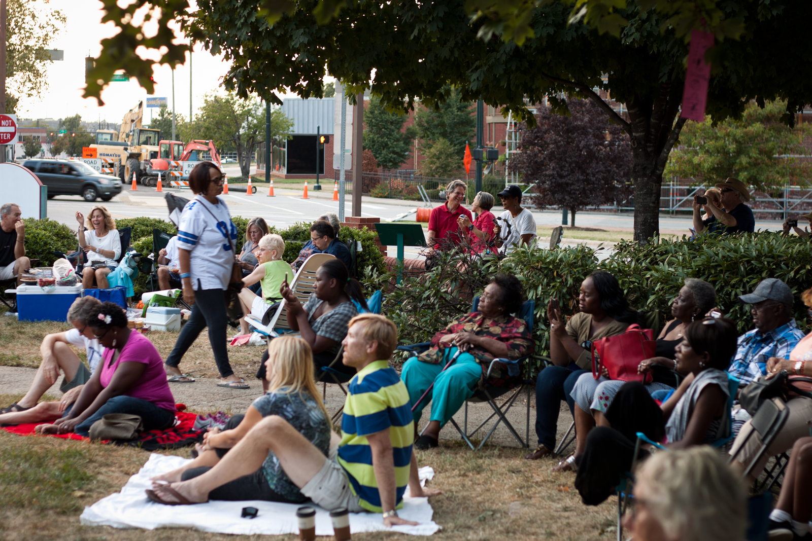 Fabric of Freedom events drew diverse crowds to venues across Greensboro. 
