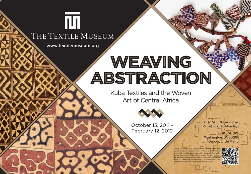 Metro ad design for The Textile Museum.