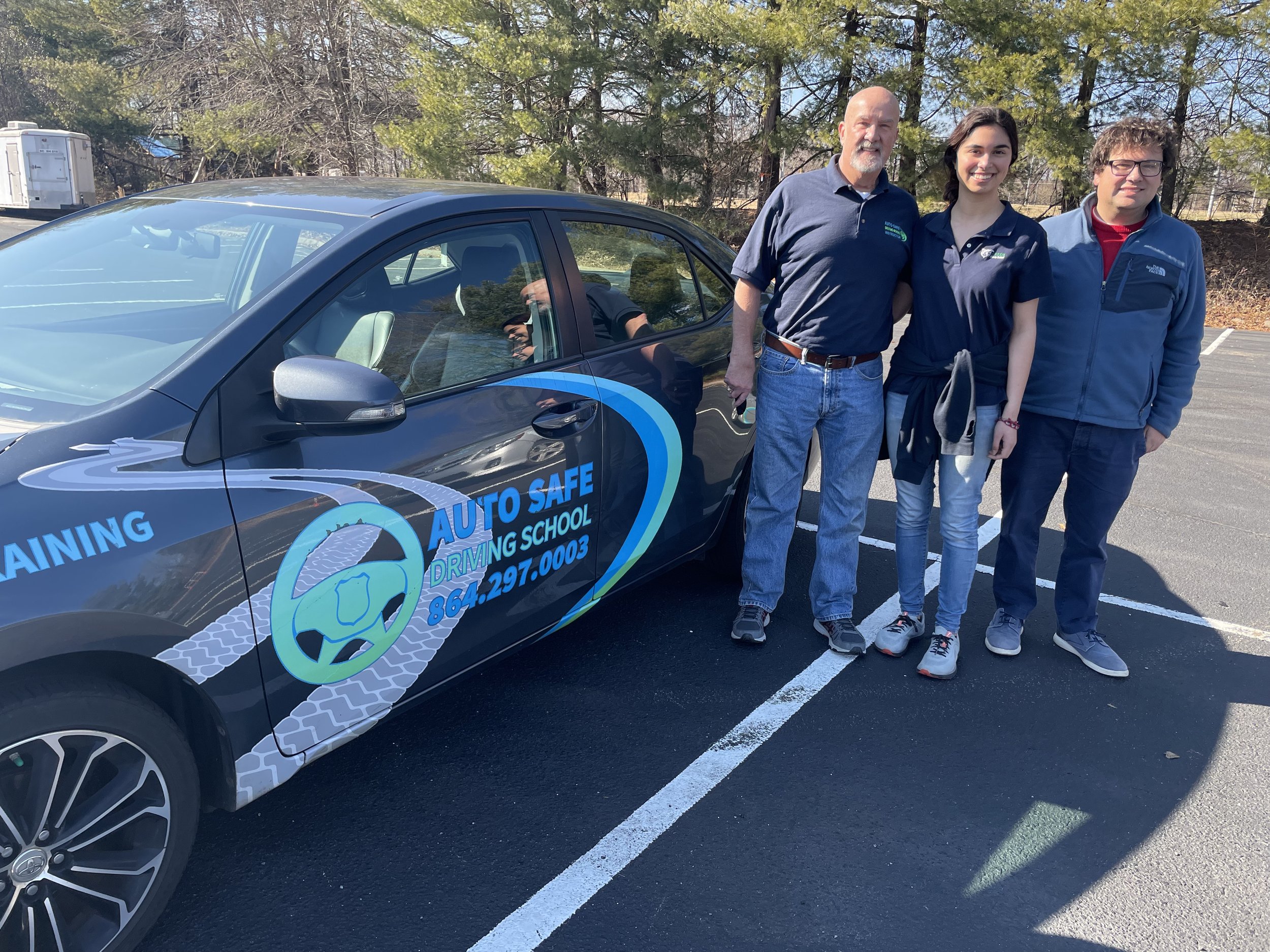  Sierra Harley with Instructors Lance and Gary 