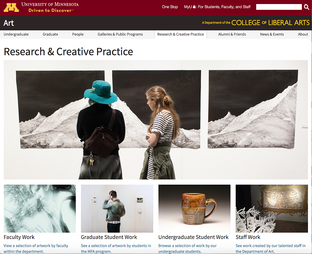 University of Minnesota Website